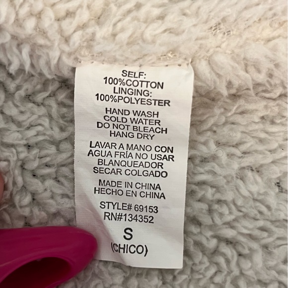 Red Plaid Fleece Lined Flannel - Picture 7 of 7